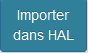 Importer dans HAL import bibtex bouton